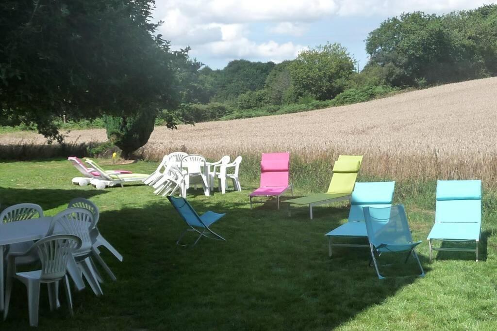 16Bis 1Ch, 2-4Pers, Jardin Les Gites Bigoudens Ploneour-Lanvern Bagian luar foto